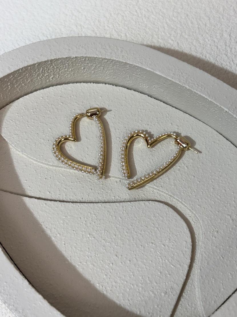 Boucle d'oreille Love