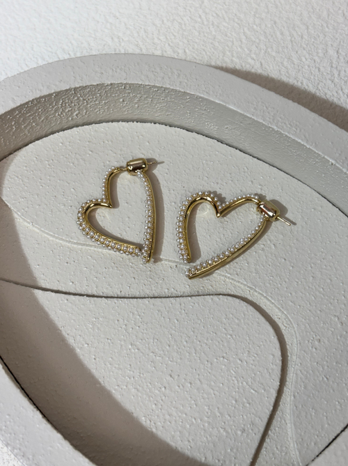 Boucle d'oreille Love